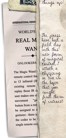 Wand Company Newspaper clippings