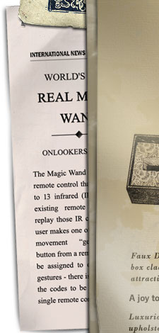 Wand Company Newspaper clippings